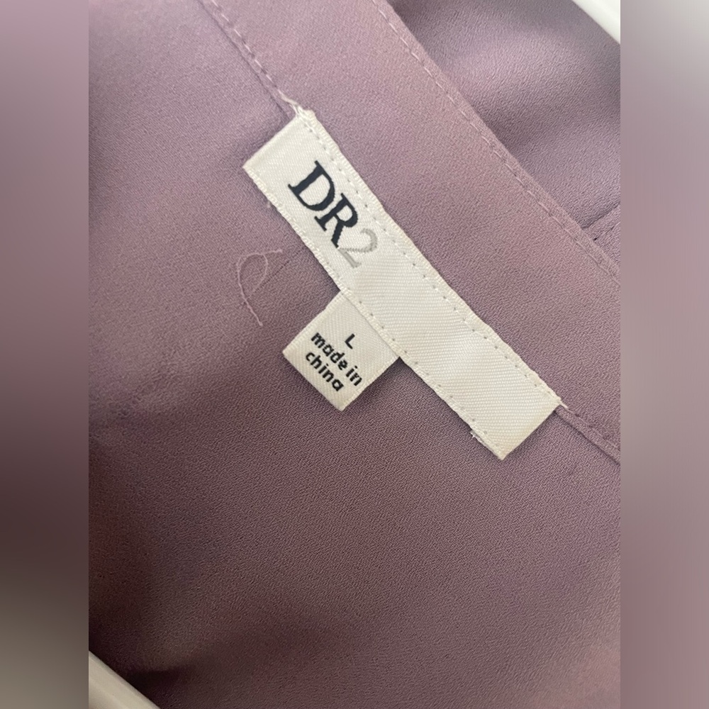 Dr2 By Daniel Rainn Purple Blouse - image 3